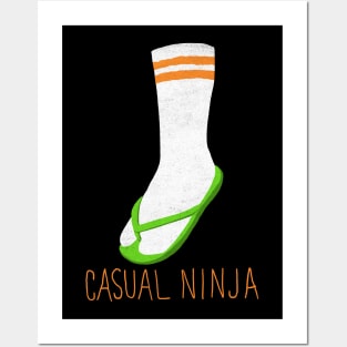 Casual Ninja Posters and Art